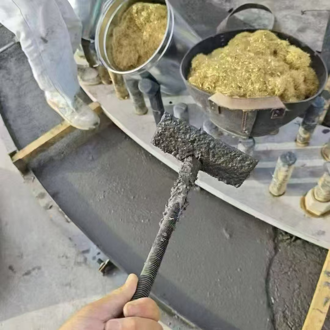 洞头C120钢纤维高强无收灌浆料 轧机压缩机汽轮机发电机锻压设备底座灌浆材料
